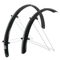 Комплект щитков для велосипеда "Aluflex" (28"; чёрные)