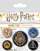 Набор значков "Harry Potter. Hogwarts"