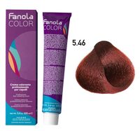 Крем-краска для волос "Crema Colore" тон: 5.46, light chesnut copper red
