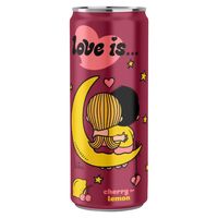 Напиток газированный "Love is... Вишня-лимон" (330 мл)