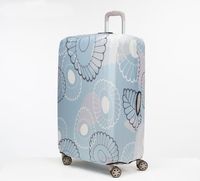 Чехол для чемодана (45х30х70 см; серо-голубой)