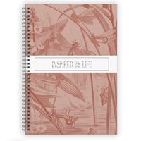 Блокнот в клетку "Coral" (A5)