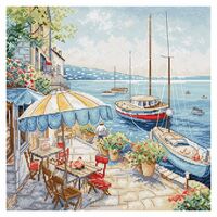 Набор для вышивания "Морской пейзаж" (260х260 мм)