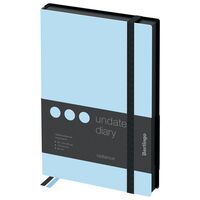 Ежедневник недатированный "Instinct" (В6; аквамарин)