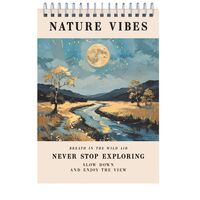 Блокнот в клетку "Nature Vibes" (A5)