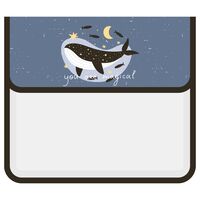 Папка для тетрадей "The Magic Whale" (1 отделение; на липучке)
