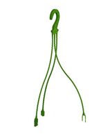 Подвес для цветочного горшка (45 см; фисташка)