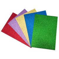 Набор фоамирана с глиттером "Ассорти №01" (20х30 см; 5 листов)