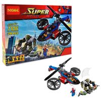 Конструктор "Super Heroes. Вертолёт человека паука" (299 деталей)