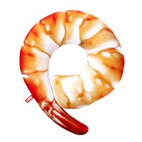 Мягкая игрушка "Креветка" (40 см)