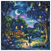 Набор для вышивания "Лунный сад'" (270х270 мм)