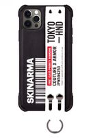 Чехол Skinarma Bando для iPhone 12/12 Pro (черный блистер)