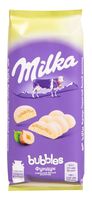 Шоколад белый "Milka. Bubbles. С фундуком" (79 г)