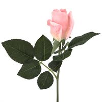 Цветок искусственный "Роза" (460 мм; розовый)