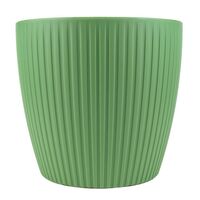 Горшок с дренажной системой "Эви" (4,5 л, зеленый)