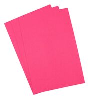 Фетр листовой жесткий (20х30 см; ярко-розовый; 3 листа)