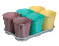 Набор горшков для рассады (400 мл; 6 шт.)