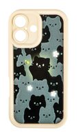 Аксессуар для телефона iPhone 16 "Черные коты"