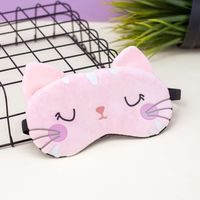 Маска для сна "Sleeping cat" (pink)