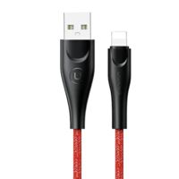 Кабель Usams USB2.0 AM – Lightning U41 Braided (3 м; красный)