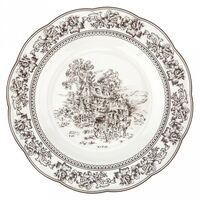 Тарелка мелкая фарфоровая "Сицилия Мари" (220х29 мм)