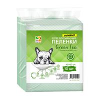 Пеленки для собак "Green Tea" (10 шт.; 450х600 мм)