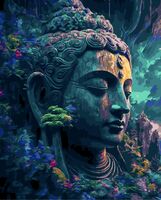 Картина по номерам "Будда Шакьямуни" (400х500 мм)