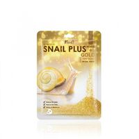 Маска тканевая для лица "Snail Plus Gold Time Freeze Facial Mask" (38 мл)