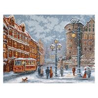 Набор для вышивания "Огни старого замка" (200х270 мм)