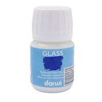 Краска акриловая для стекла "Glass" (белый; 30 мл)
