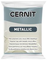 Глина полимерная "Cernit Metallic" (сталь; 56 г)