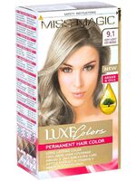 Краска для волос "Luxe Colors" тон: 9.1, блондин пепельный
