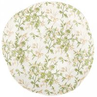 Тарелка мелкая фарфоровая "Флора" (200х200х30 мм)