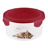 Контейнер для корма и лакомств кошки "Lucky Pet" (550 мл)