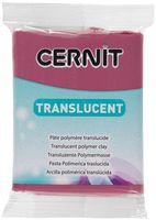 Глина полимерная "Cernit Trans" (бордовый; 56 г)