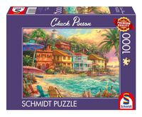 Пазл "Чак Пинсон. Спокойная жизнь на острове" (1000 элементов)