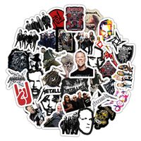 Набор виниловых наклеек "Metallica"