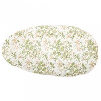 Тарелка мелкая фарфоровая "Флора" (293х155х25 мм)