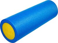 Ролик для йоги и пилатеса "Bradex SF 0818" (15х45 см; голубо-жёлтый)
