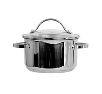 Кастрюля металлическая с крышкой 1,9 л "Уран"