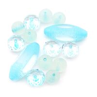 Набор стеклянных бусин "Астра №6" (14 шт.)