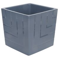 Цветочный горшок "Квадро" (3,3 л; антрацит)