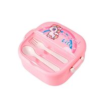 Ланч-бокс "Радужный единорог" (розовый)