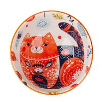 Салатник фарфоровый "Kawaii Forest. Cat" (400 мл)