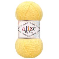Пряжа "My baby №187" (50 г; 150 м; лимонный)
