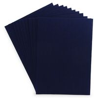 Фетр листовой жесткий (20х30 см; сапфирово-синий; 12 листов)