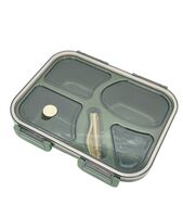 Ланч-бокс "Секционный обед" (зеленый)