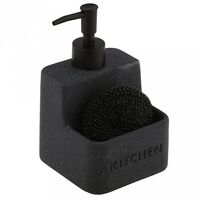 Набор для ванной комнаты "Kitchen" (2 предмета; черный меланж)