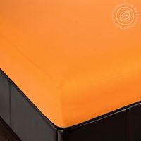 Простыня трикотажная на резинке "Апельсин" (200х200 см)