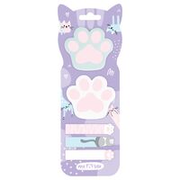 Набор закладок клейких "Paws" (20 листов)